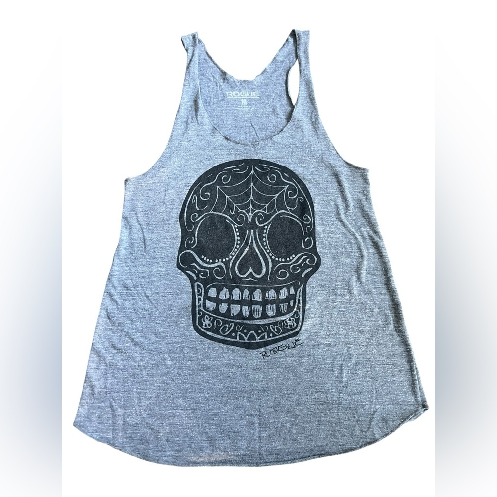 Rogue Heather Gray Logo Tank